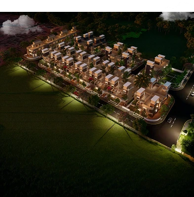 The Perfect Setting In A Row Of Luxury